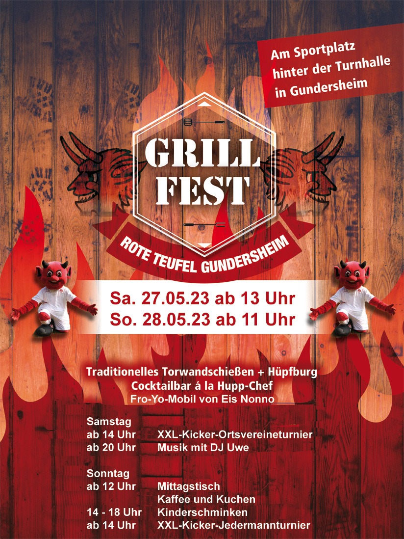 Plakat Grillfest